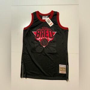 NWT SneakGallery Laced Up XIII Bred Retro Michael Jordan GOAT Mesh Jersey